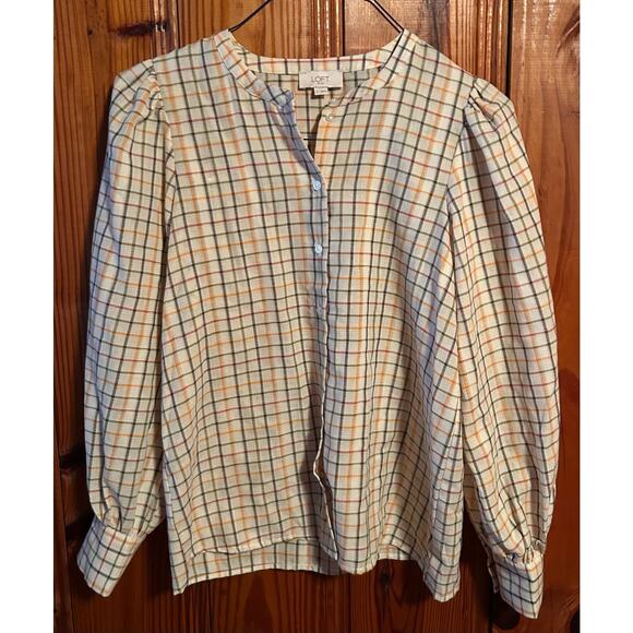 Ann Taylor LOFT Tops - Ann Taylor Loft boho button up blouse size small